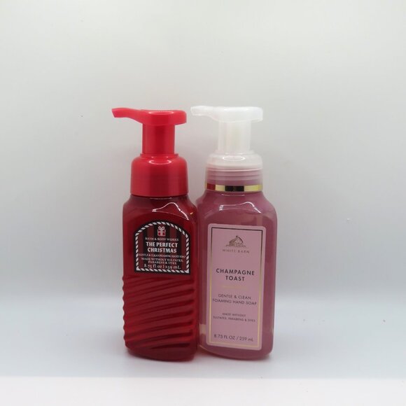 Bath & Body Works Champagne Toast & The Perfect Christmas foaming hand Soap - Picture 7 of 7